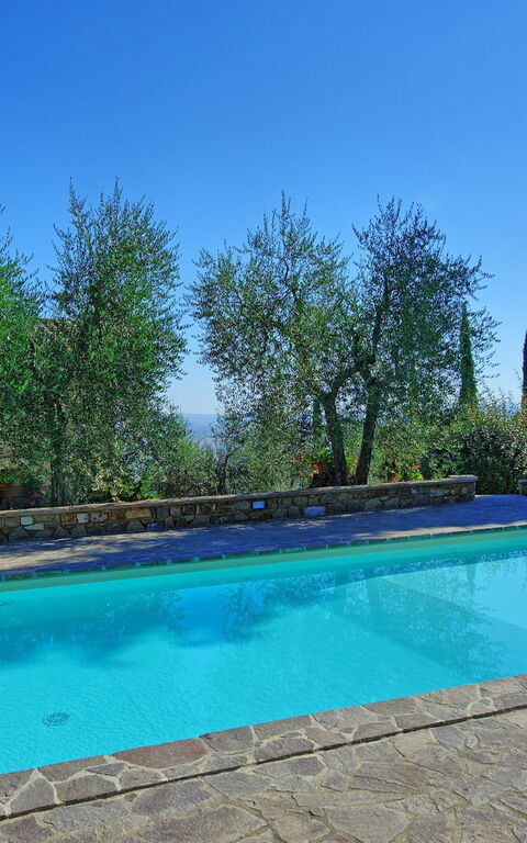 Villa Montalcino: Schwimmbad