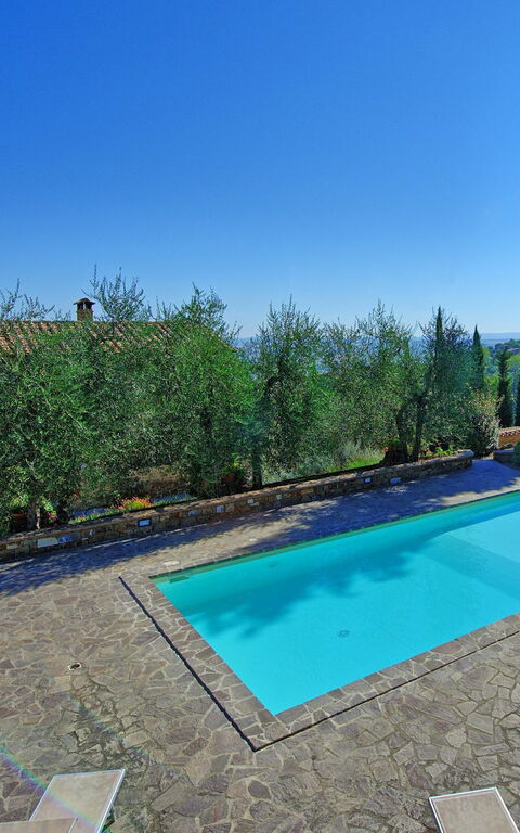 Villa Montalcino: Schwimmbad