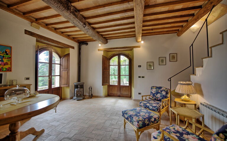 Villa Montalcino: Wohnzimmer