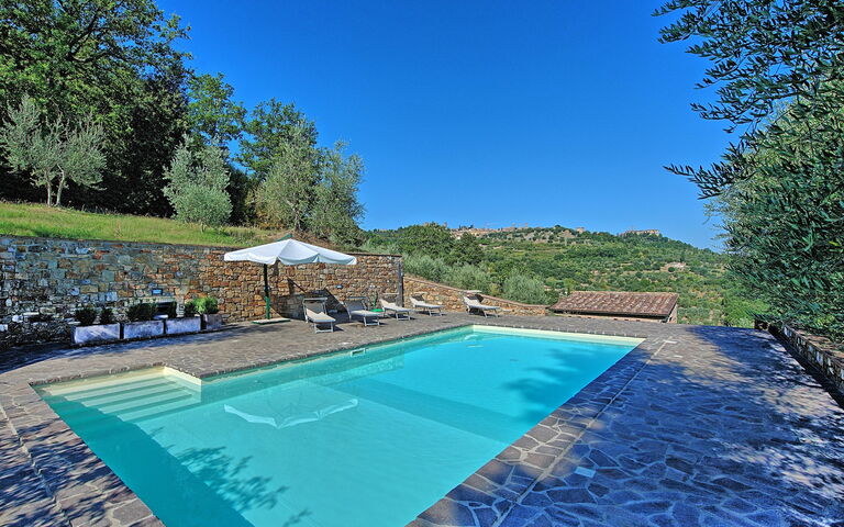 Villa Montalcino: Schwimmbad