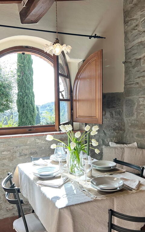 Antico Casale: Esszimmer