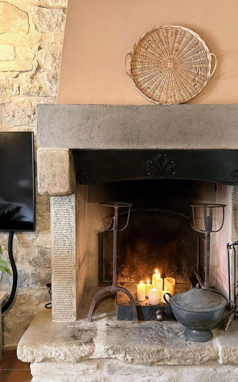 Antico Casale: Wohnzimmer