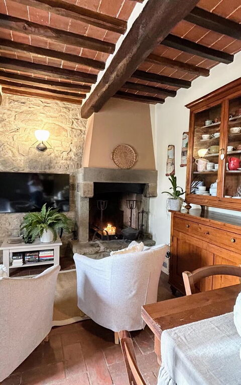 Antico Casale: Wohnzimmer