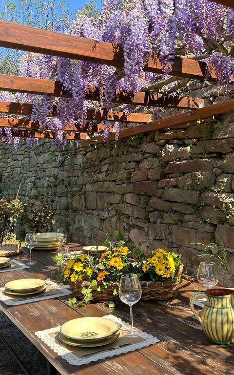 Antico Casale: Außen, Balkon / Terrasse / Patio, Draussen