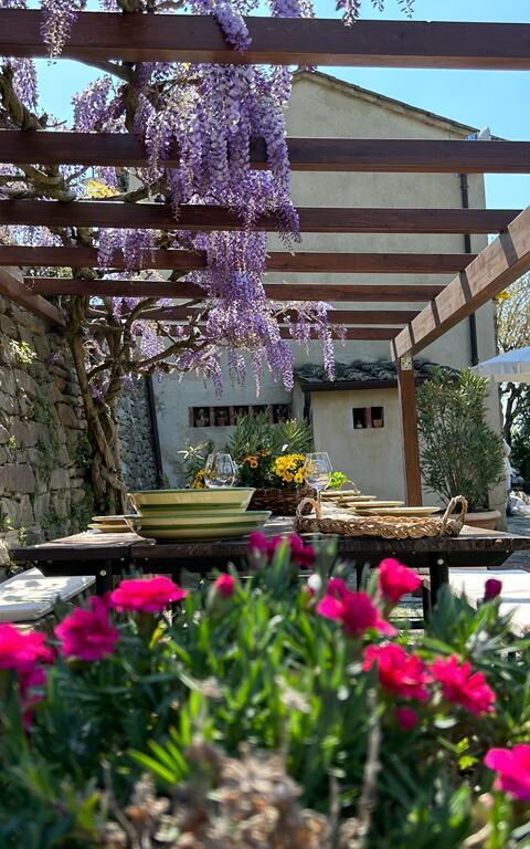 Antico Casale: Außen, Balkon / Terrasse / Patio, Draussen