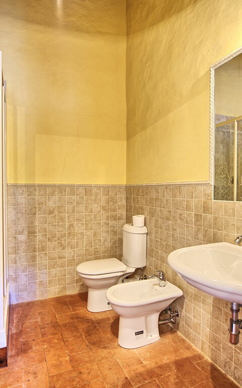 Villa Poggiolino: Bad