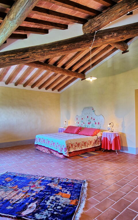 Villa Poggiolino: Schlafzimmer