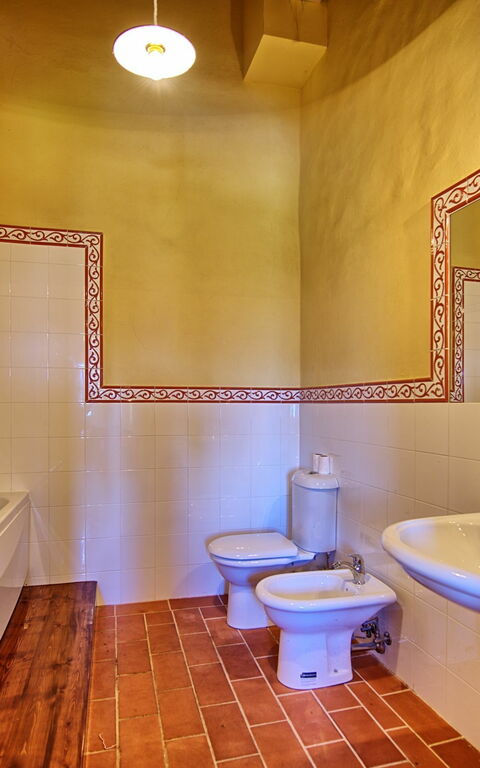 Villa Poggiolino: Bad