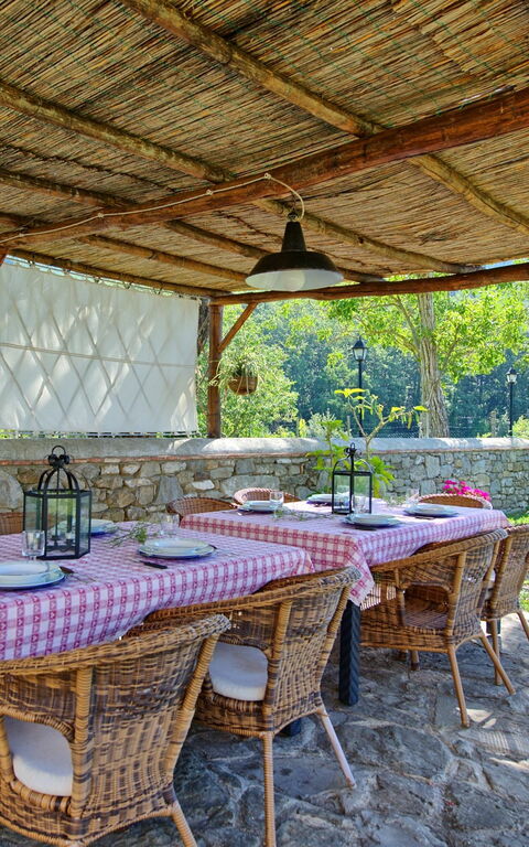 Villa Poggiolino: Balkon / Terrasse / Patio, Garten