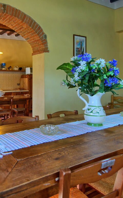 Villa Poggiolino: Esszimmer