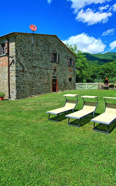 Villa Poggiolino: Außen, Garten