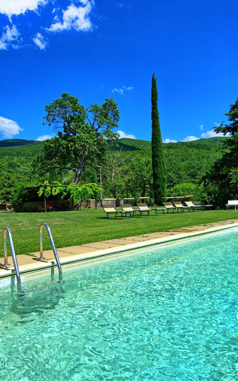 Villa Poggiolino: Außen, Draussen, Garten, Schwimmbad