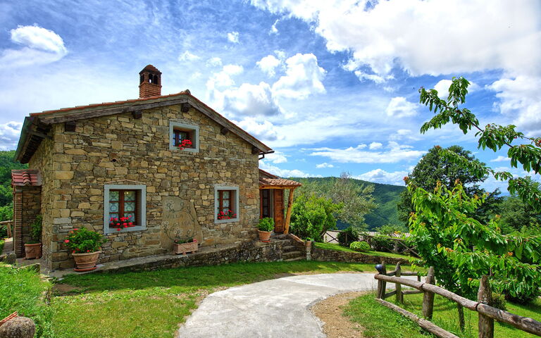 Villa Margherita Due: Draussen, Garten