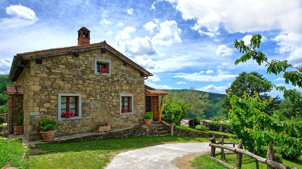 Villa Margherita Due: Draussen, Garten