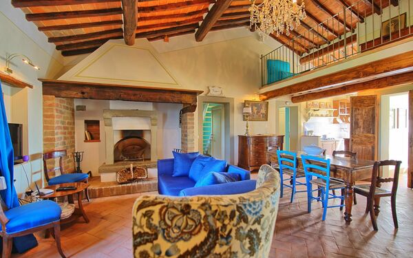 Unterkunft Belvedere Apartment: Esszimmer, Wohnzimmer