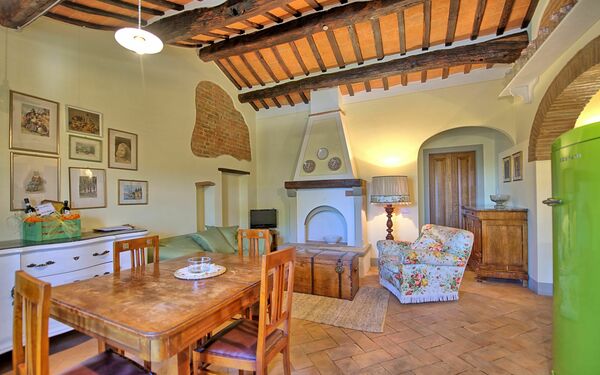 Unterkunft Bandita Apartment: Esszimmer, Küche, Wohnzimmer