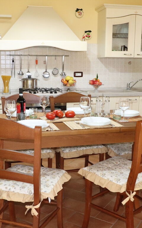 Casa Centoia: Esszimmer, Küche