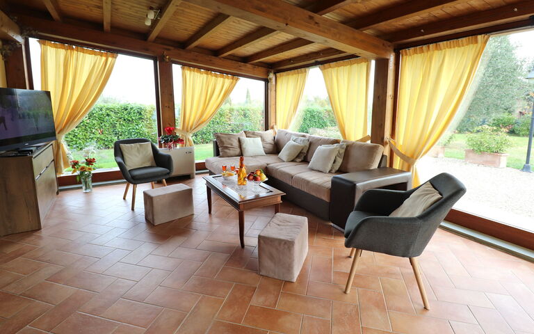 Casa Centoia: Wohnzimmer