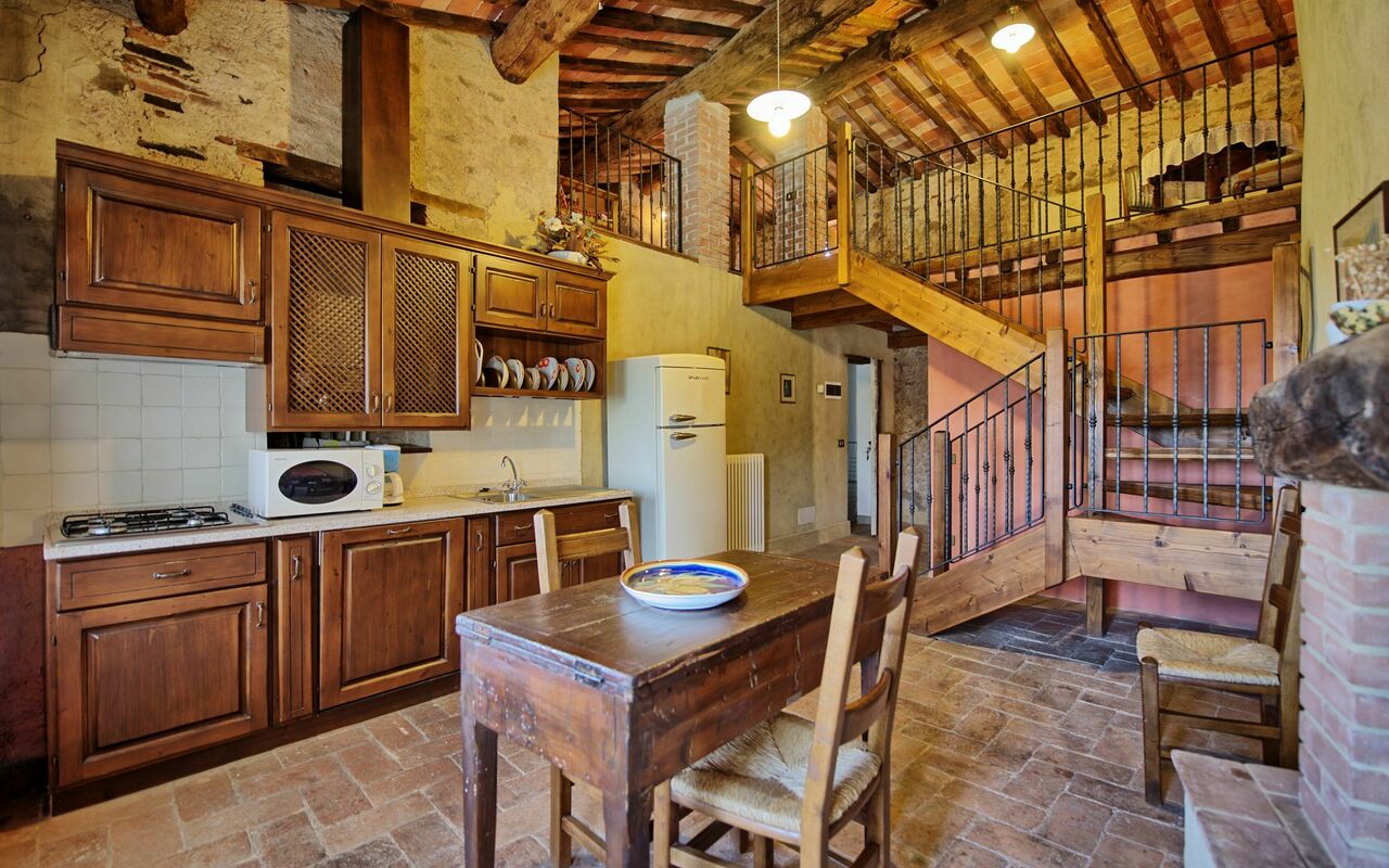 Unterkunft Torre: Esszimmer, Küche