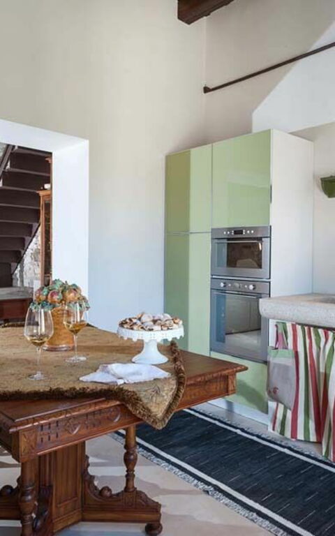 Baglio Maranzano - Marietta: Esszimmer, Küche