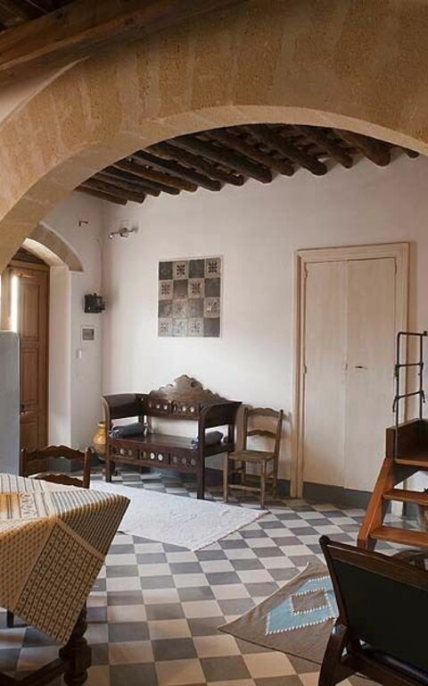 Baglio Maranzano - Titi: Esszimmer, Küche, Wohnzimmer