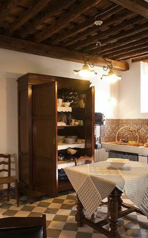 Baglio Maranzano - Titi: Esszimmer, Küche, Wohnzimmer