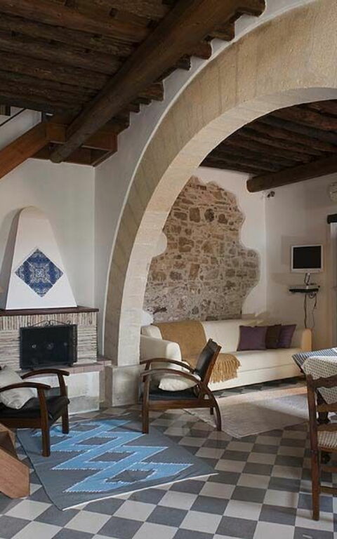 Baglio Maranzano - Titi: Esszimmer, Küche, Wohnzimmer