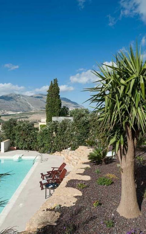 Baglio Maranzano - Titi: Garten, Schwimmbad