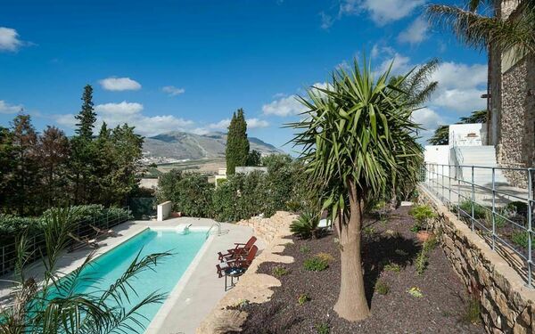 Baglio Maranzano - Titi: Garten, Schwimmbad