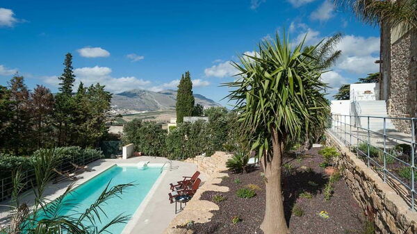 Baglio Maranzano - Titi: Garten, Schwimmbad