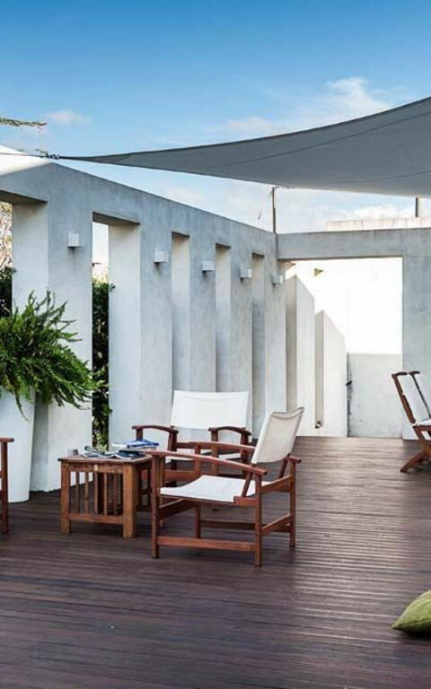 Cala Marina: Draussen