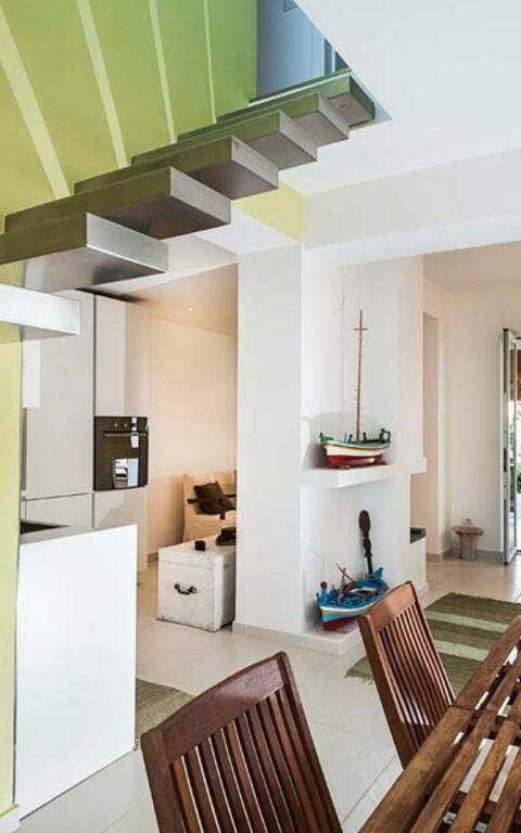 Cala Marina: Esszimmer, Wohnzimmer