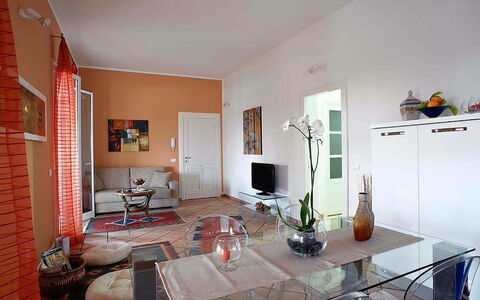 Unterkunft Casa Marsala 2: Esszimmer, Küche, Wohnzimmer