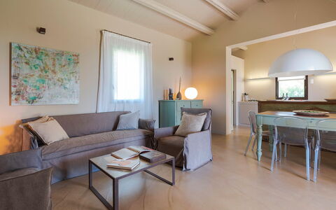 Unterkunft Isla Verde - Ulivi: Wohnzimmer