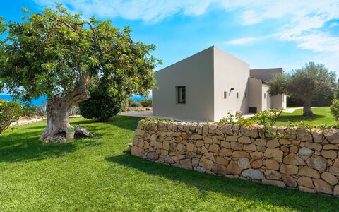 Unterkunft Isla Verde - Carrubi: Außen, Balkon / Terrasse / Patio, Draussen, Garten