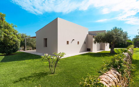 Unterkunft Isla Verde - Carrubi: Außen, Balkon / Terrasse / Patio, Draussen, Garten