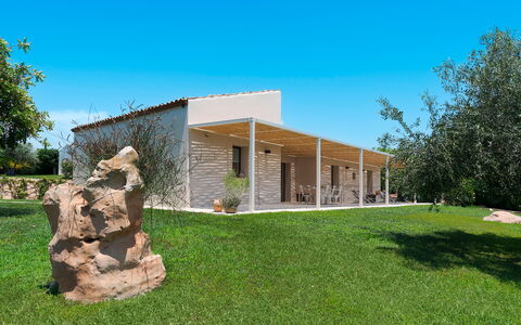 Unterkunft Isla Verde - Carrubi: Außen, Balkon / Terrasse / Patio, Draussen, Garten