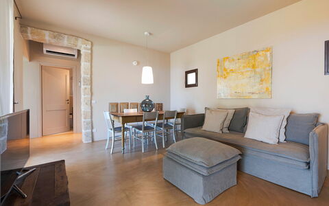 Unterkunft Isla Verde - Carrubi: Wohnzimmer