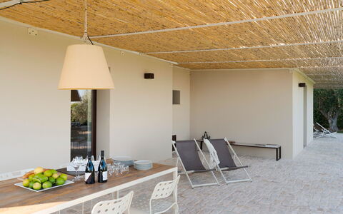 Unterkunft Isla Verde - Gelsi: Außen, Balkon / Terrasse / Patio, Draussen