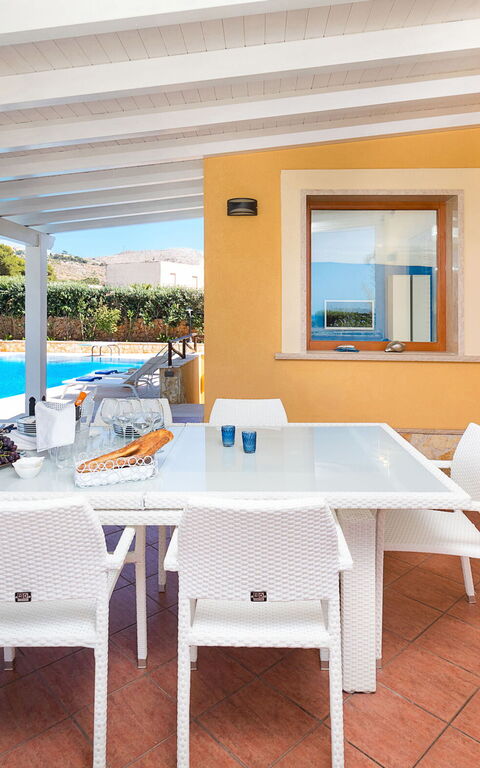 Afrodite: Balkon / Terrasse / Patio, Draussen, Schwimmbad