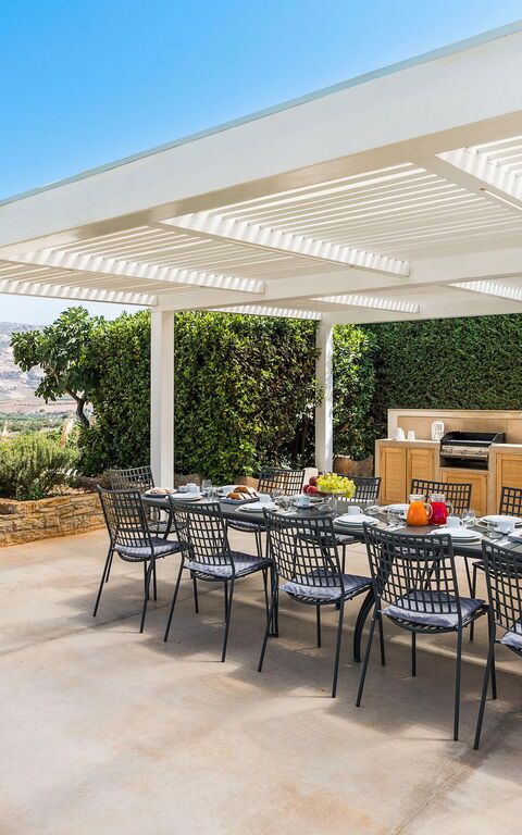 Villa Ager Costa: Außen, Balkon / Terrasse / Patio, Draussen