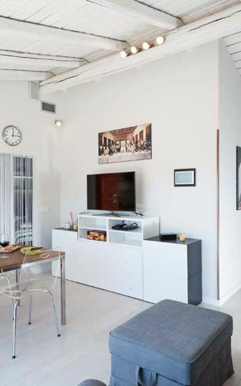 Taormina Suite: Esszimmer, Küche, Wohnzimmer