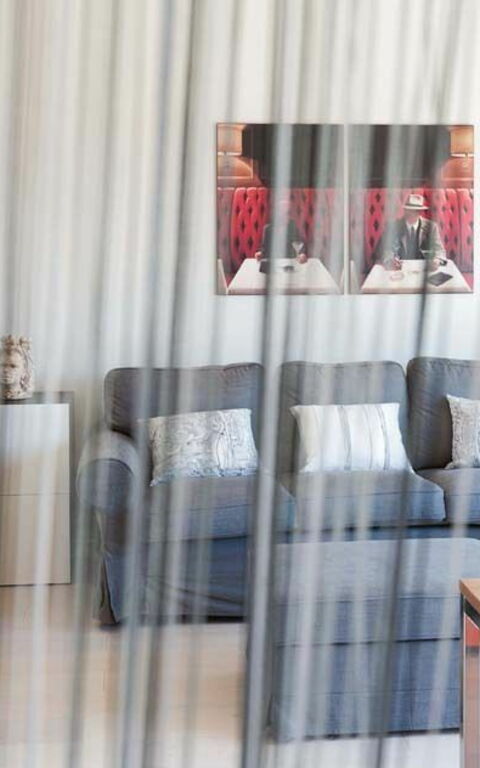 Taormina Suite: Esszimmer, Küche, Wohnzimmer