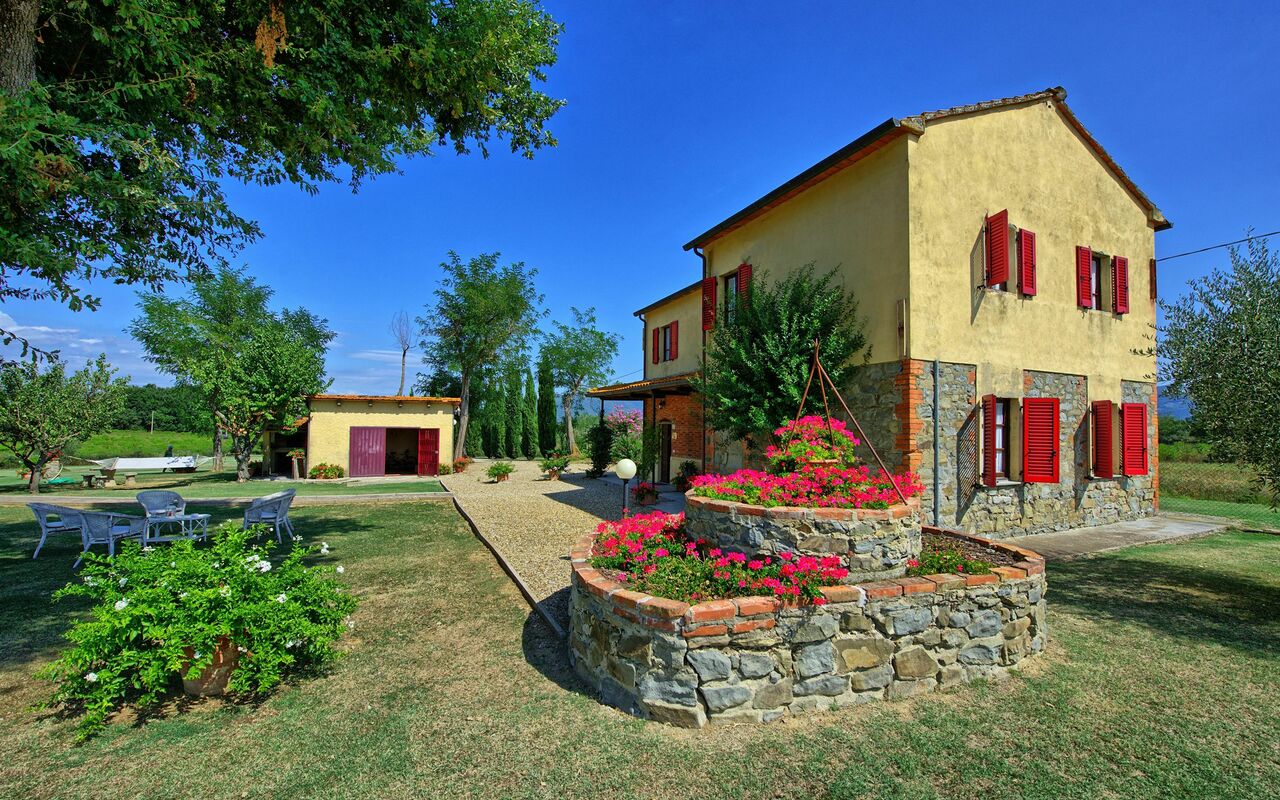 Casa Catia: Draussen, Garten