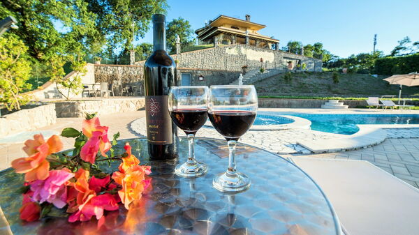 I Gigli di Bolsena: Schwimmbad