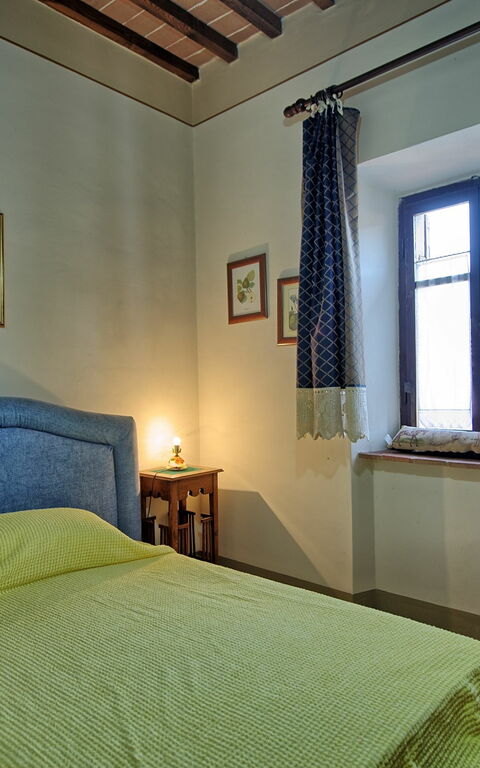 Villa Capolona: Schlafzimmer