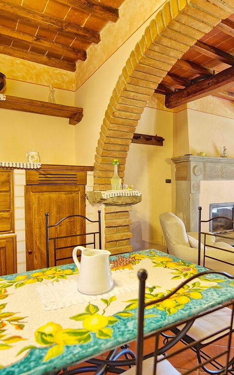 Villa Margherita Uno: Esszimmer, Wohnzimmer