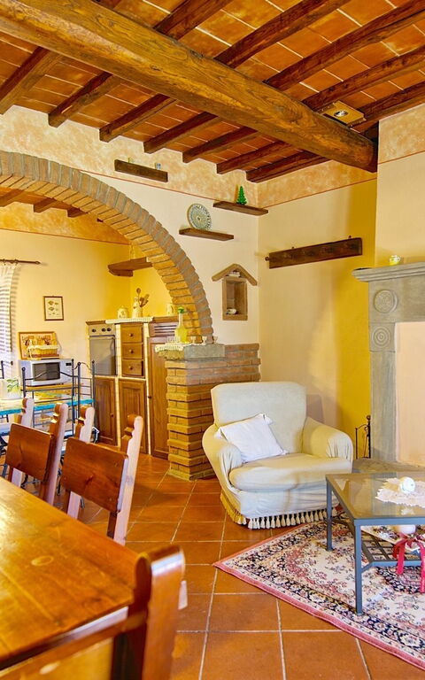 Villa Margherita Uno: Esszimmer, Wohnzimmer