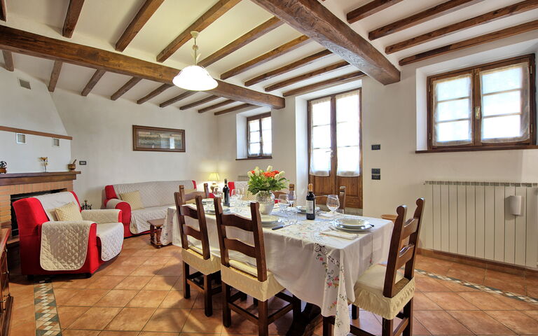 Villa Portole Uno: Wohnzimmer