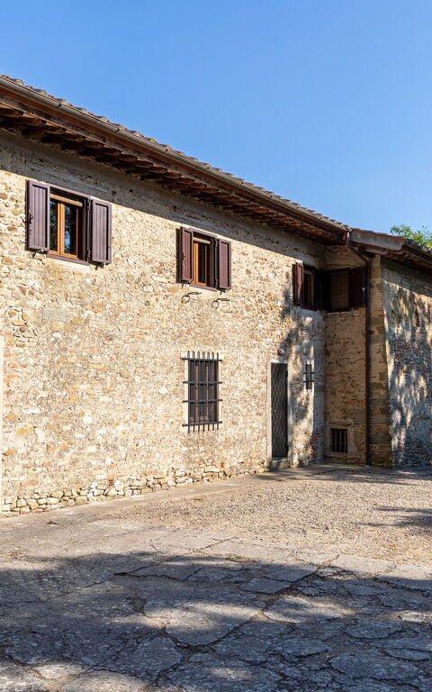 Casale Giotto: Außen, Draussen
